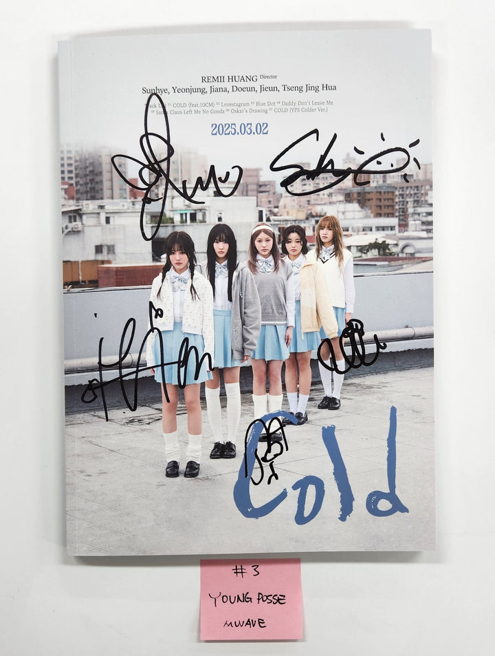 YOUNG POSSE "Cold" - Hand Autographed(Signed) Album [25.3.25]