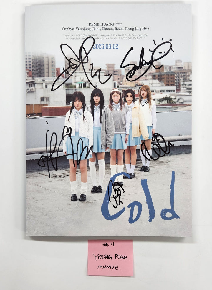 YOUNG POSSE "Cold" - Hand Autographed(Signed) Album [25.3.25]