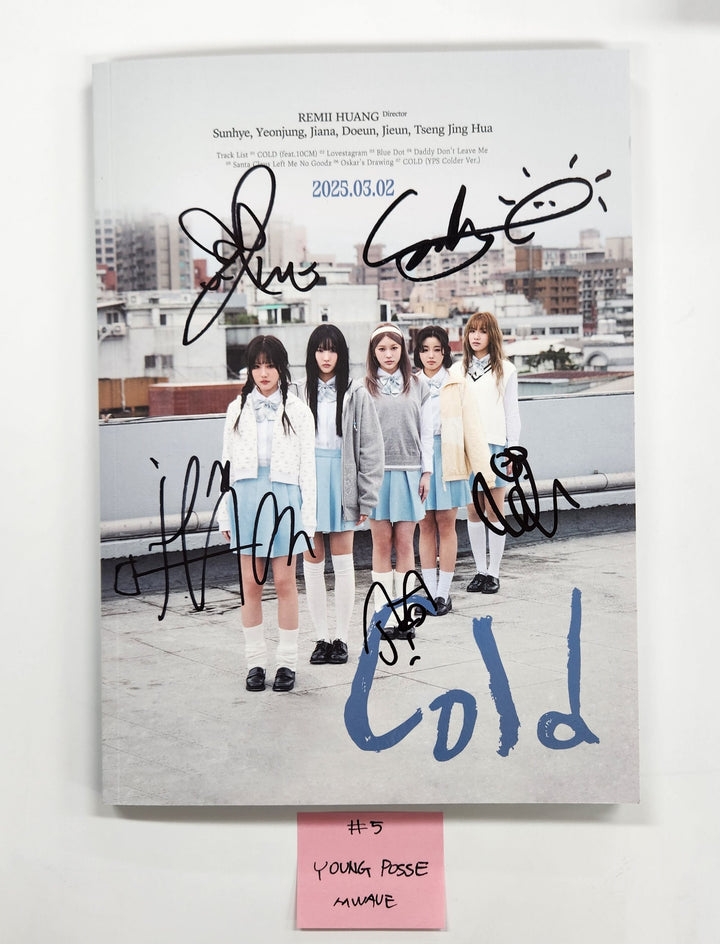 YOUNG POSSE "Cold" - Hand Autographed(Signed) Album [25.3.25]