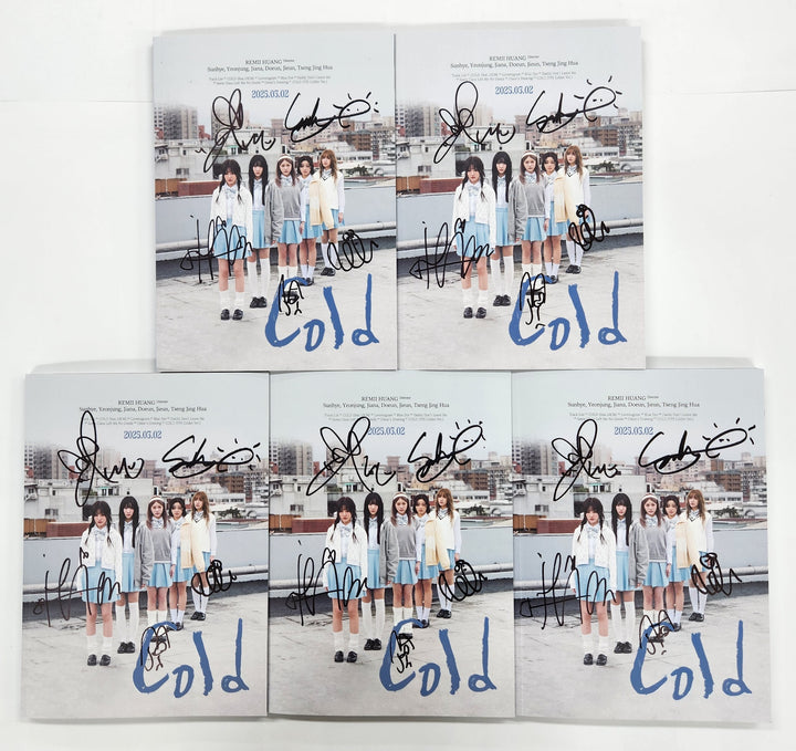 YOUNG POSSE "Cold" - Hand Autographed(Signed) Album [25.3.25]
