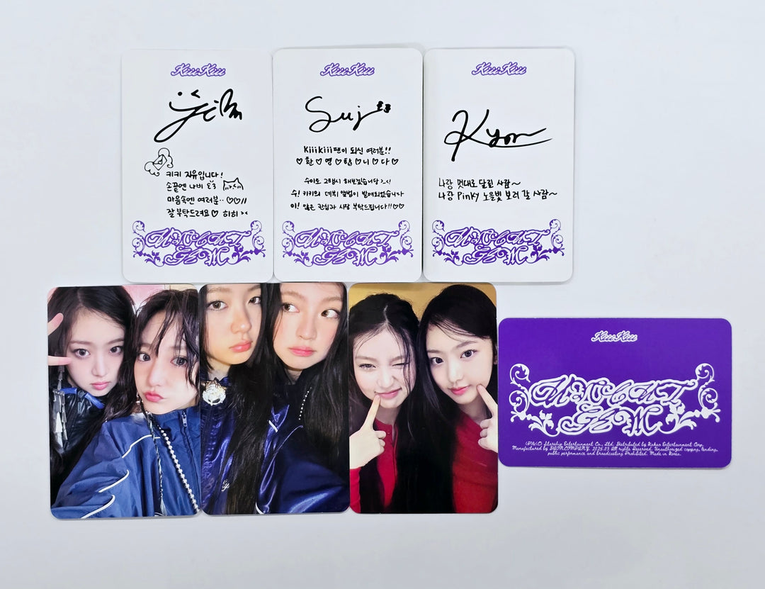 KiiiKiii "UNCUT GEM" - Official Photocard [UNCUT Ver.] [25.3.26]