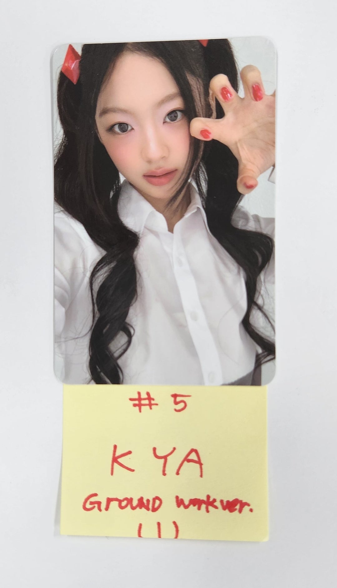 KiiiKiii "UNCUT GEM" - Official Photocard [GROUNDWORK Ver.] [25.3.26]