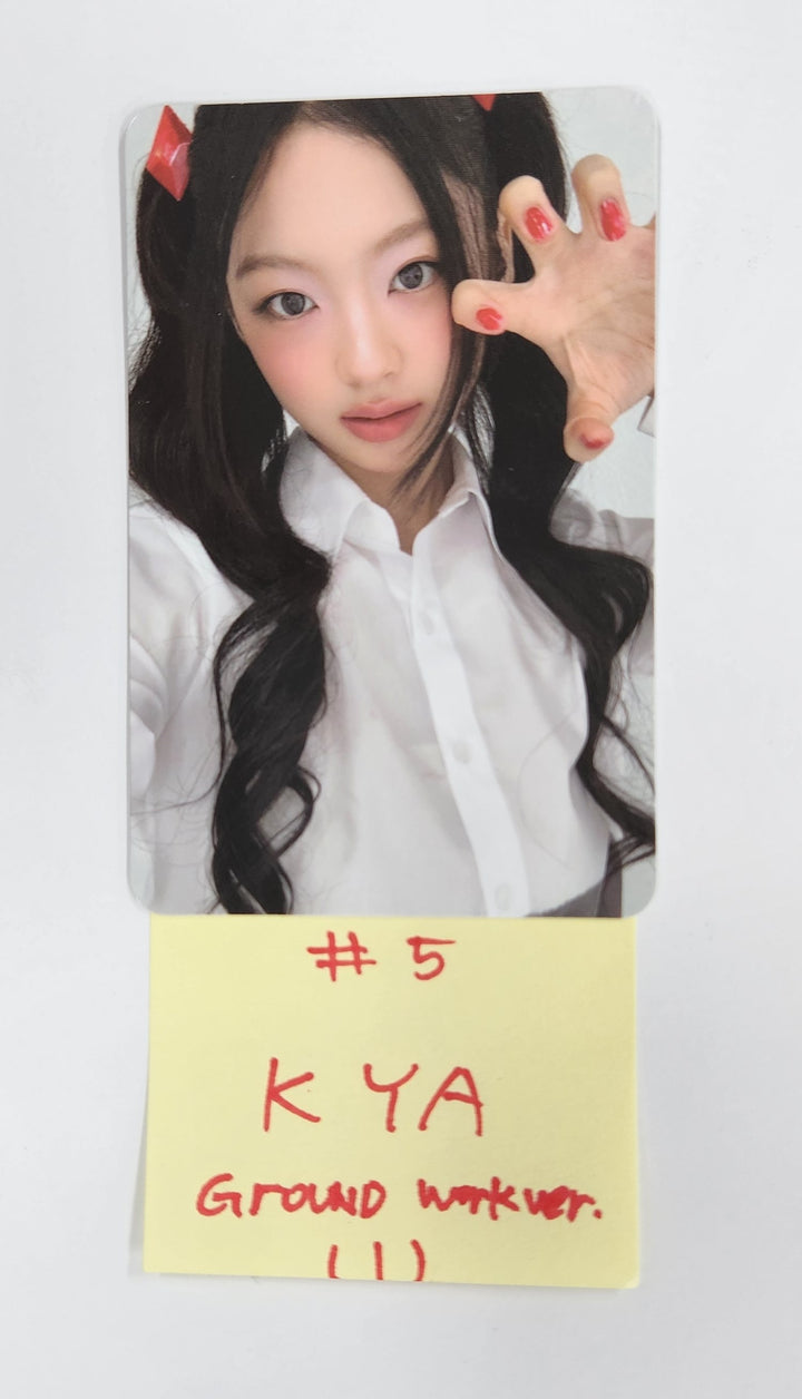 KiiiKiii "UNCUT GEM" - Official Photocard [GROUNDWORK Ver.] [25.3.26]