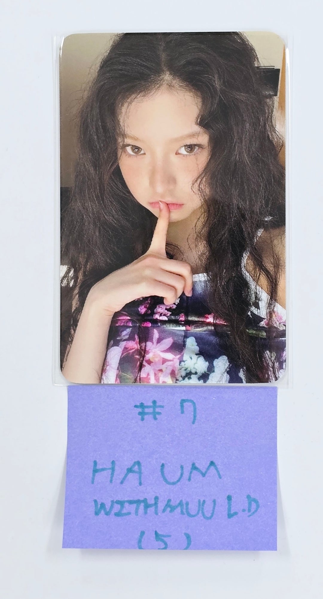 KiiiKiii "UNCUT GEM" - Withmuu Lucky Draw Event Photocard [25.3.26]