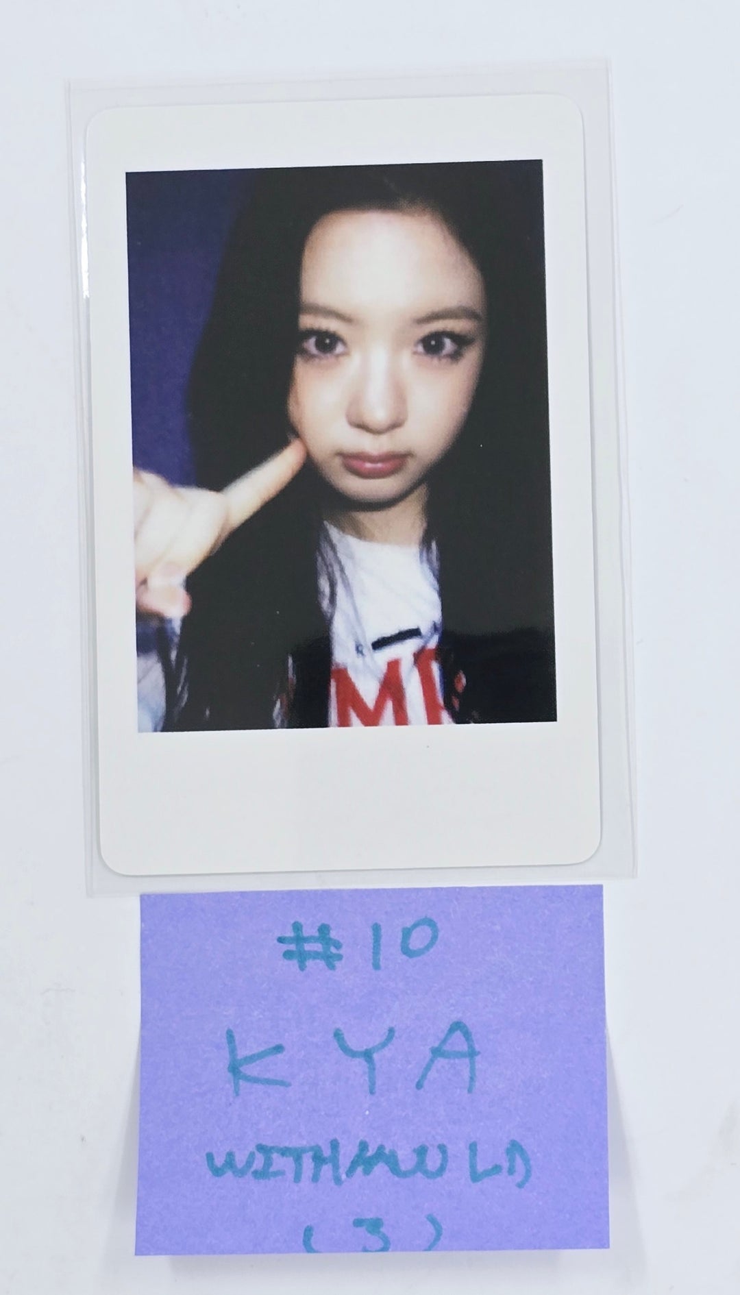 KiiiKiii "UNCUT GEM" - Withmuu Lucky Draw Event Photocard [25.3.26]