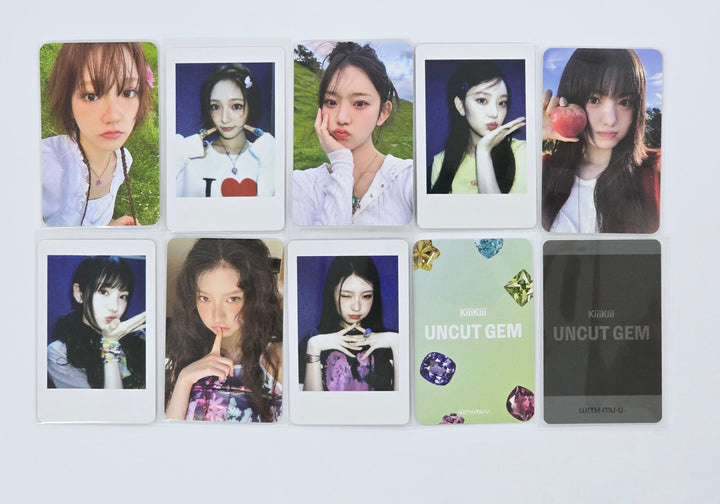 KiiiKiii "UNCUT GEM" - Withmuu Lucky Draw Event Photocard [25.3.26]