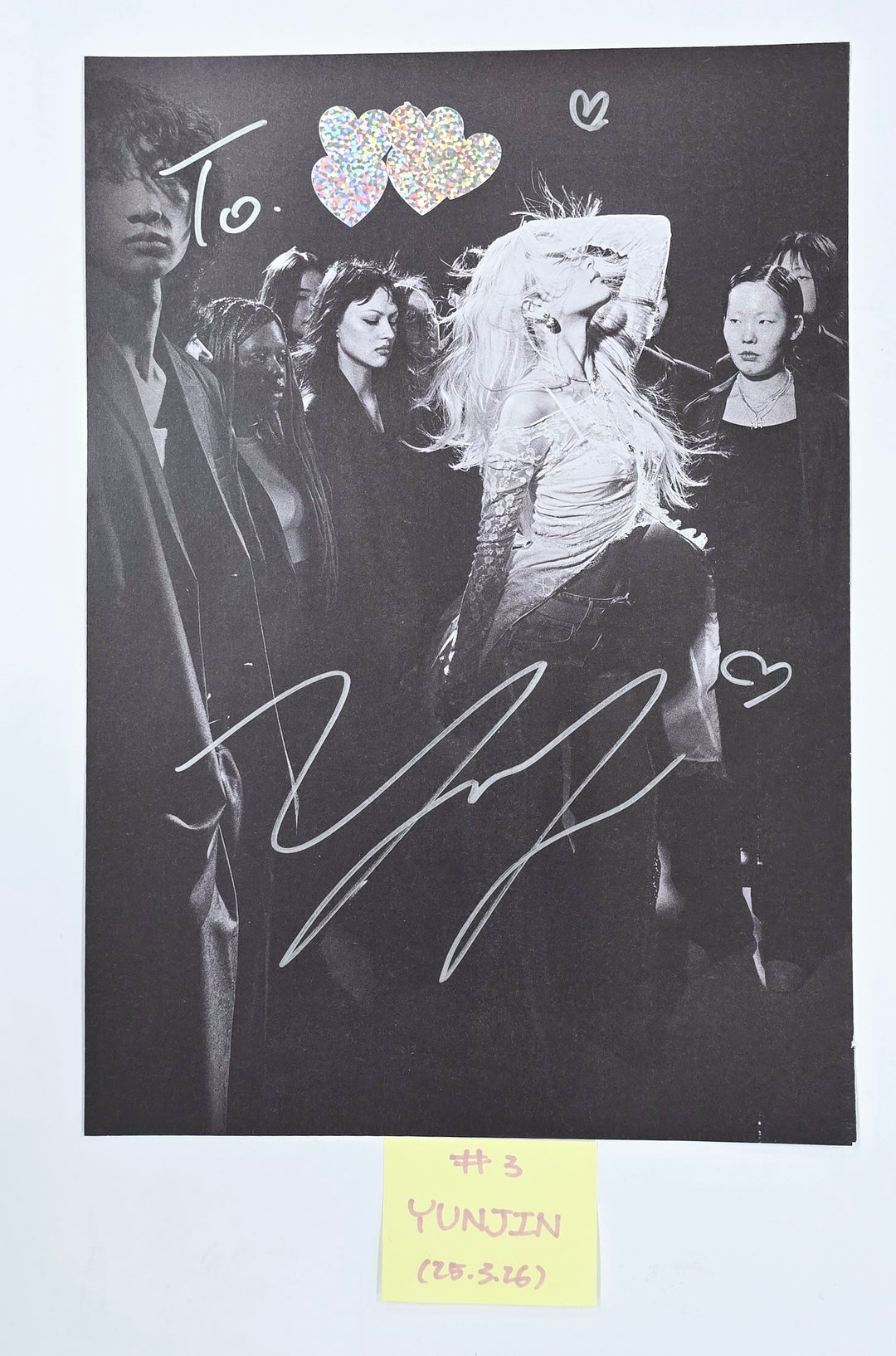 Le Sserafim "Hot" - A Cut Page From Fansign Event Album [25.3.26]