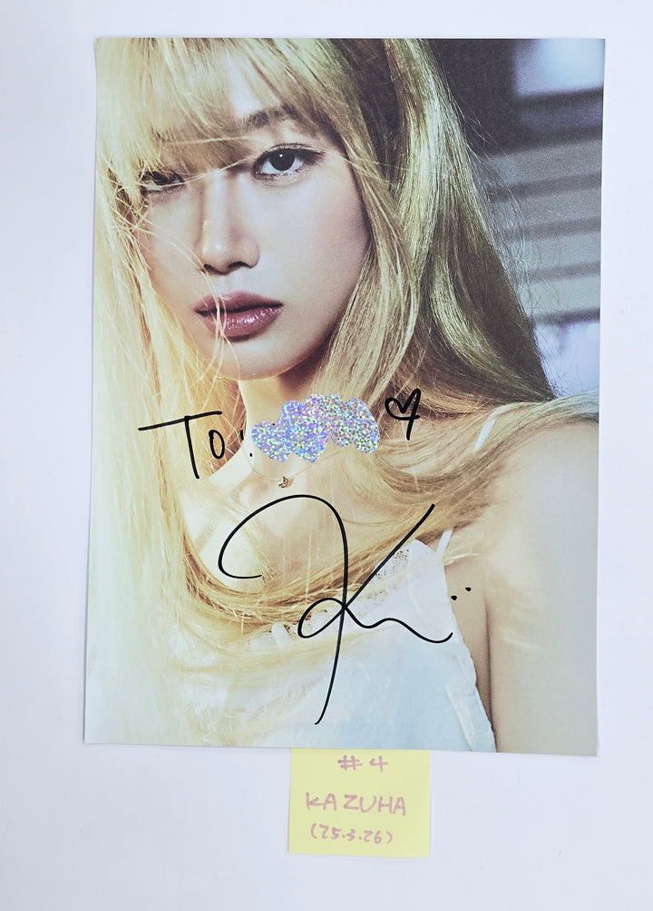 Le Sserafim "Hot" - A Cut Page From Fansign Event Album [25.3.26]