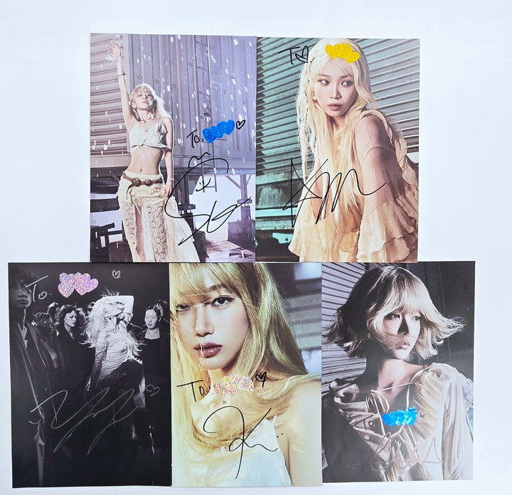 Le Sserafim "Hot" - A Cut Page From Fansign Event Album [25.3.26]