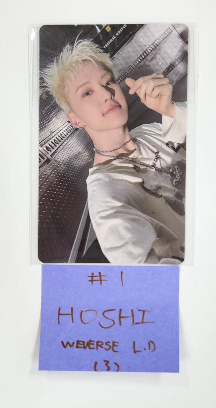 Hoshi x Woozi (Of SEVENTEEN) "BEAM" - Weverse Shop Lucky Draw Event Photocard [25.3.26]