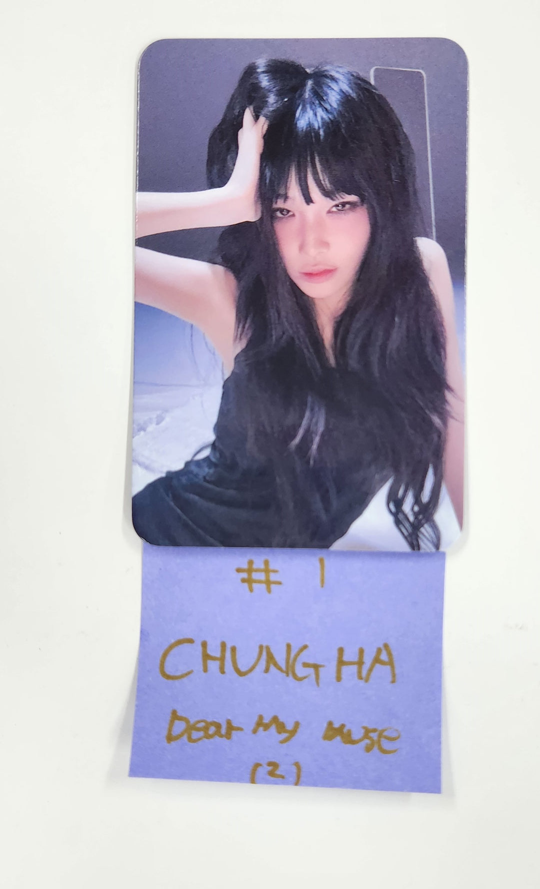 Chung Ha "Alivio" - Dear My Muse Fansign Event Photocard [25.3.26]