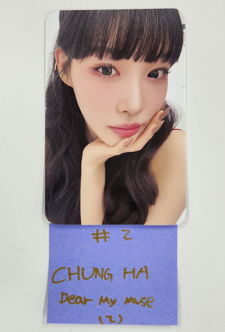 Chung Ha "Alivio" - Dear My Muse Fansign Event Photocard [25.3.26]