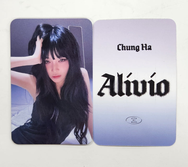 Chung Ha "Alivio" - Dear My Muse Fansign Event Photocard [25.3.26]