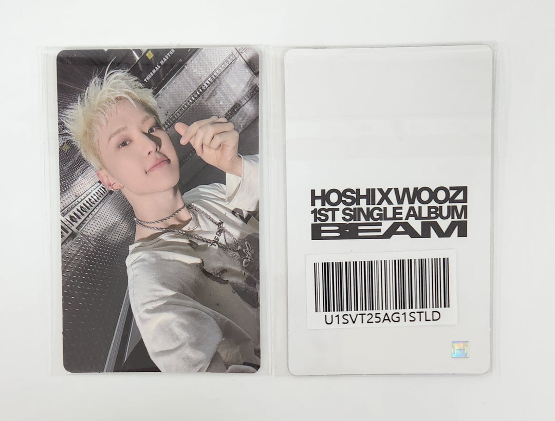 Hoshi x Woozi (Of SEVENTEEN) "BEAM" - Weverse Shop Lucky Draw Event Photocard [25.3.26]