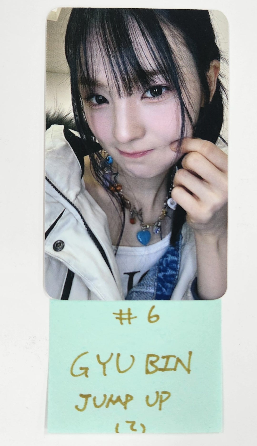 GYUBIN  " Flowering" - Jump Up Fansign Event Photocard [25.3.27]