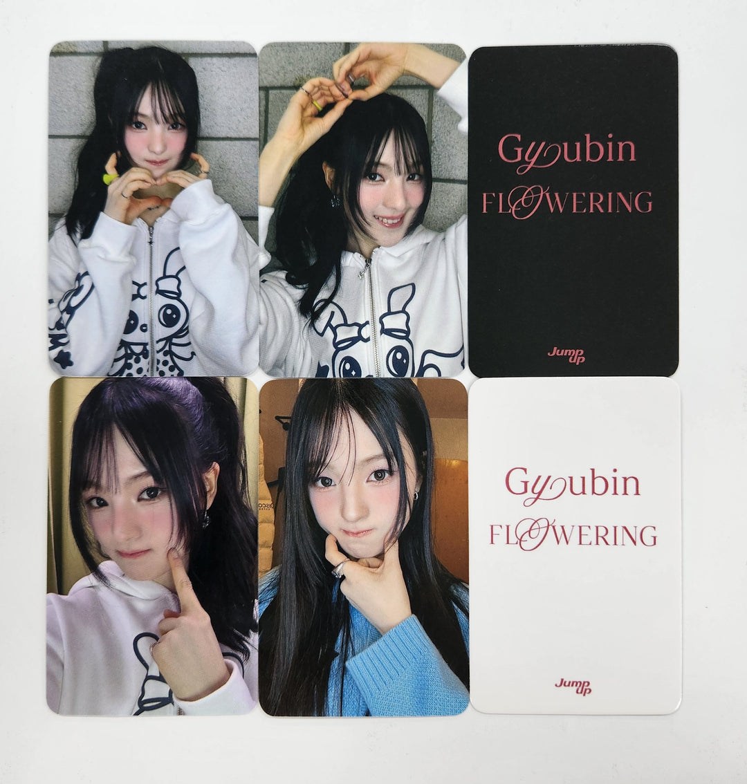 GYUBIN  " Flowering" - Jump Up Fansign Event Photocard [25.3.27]