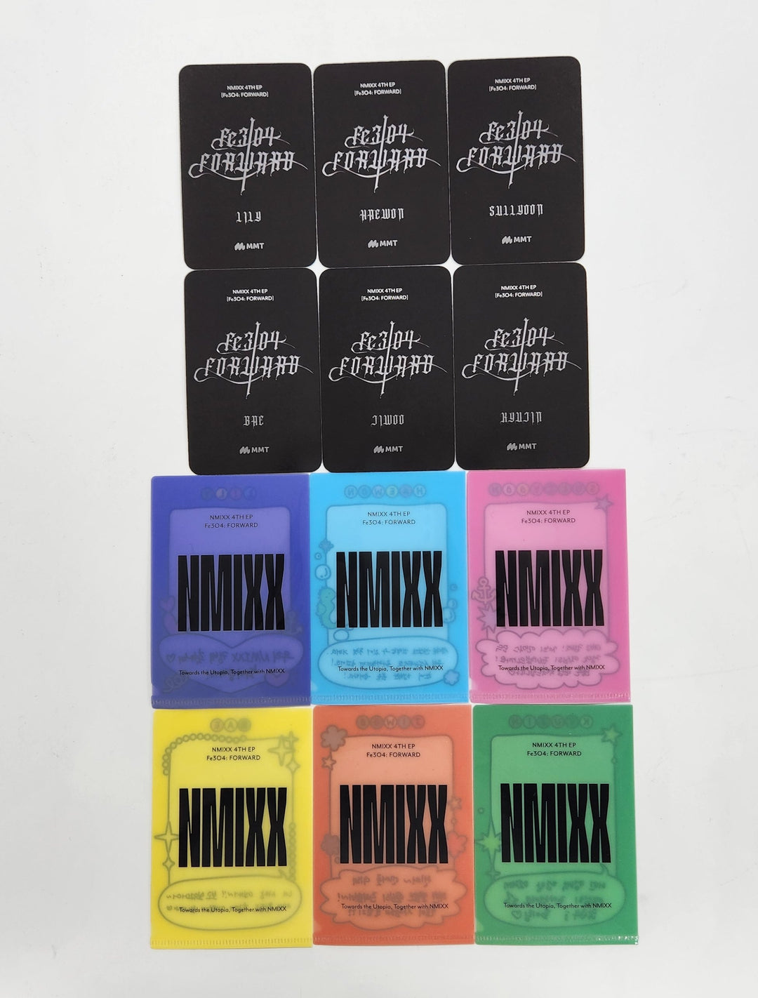 NMIXX "Fe3O4: FORWARD" - MMT Pre-Order Benefit Photocard, Photocards Holder Set (6EA) [25.3.27]