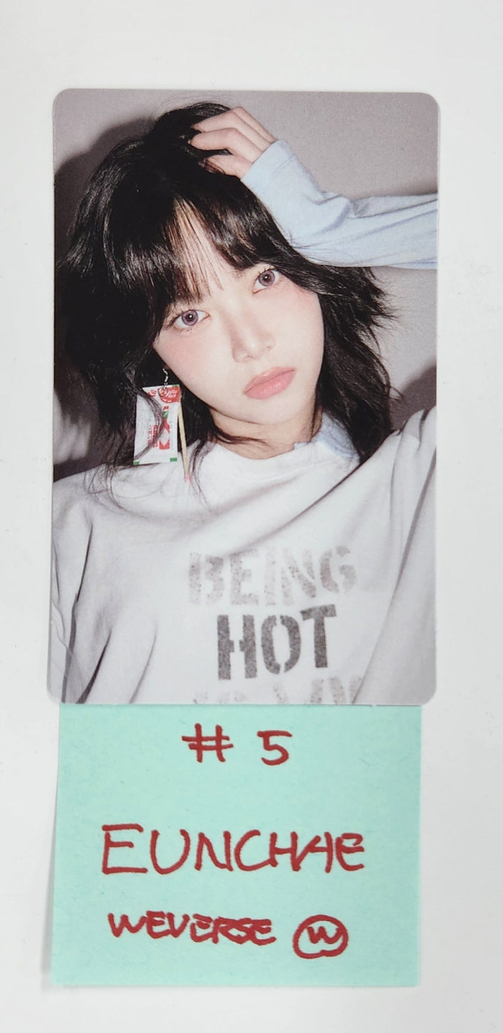 Le Sserafim "Hot" - Weverse Shop Pre-Order Benefit Photocard [Weverse Album Ver.] [25.3.27]