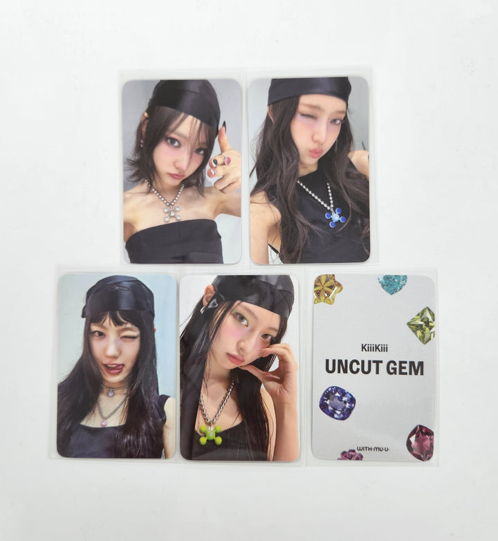 KiiiKiii "UNCUT GEM" - Withmuu Pre-Order Benefit Photocard [DIGGING Ver.] [25.3.27]