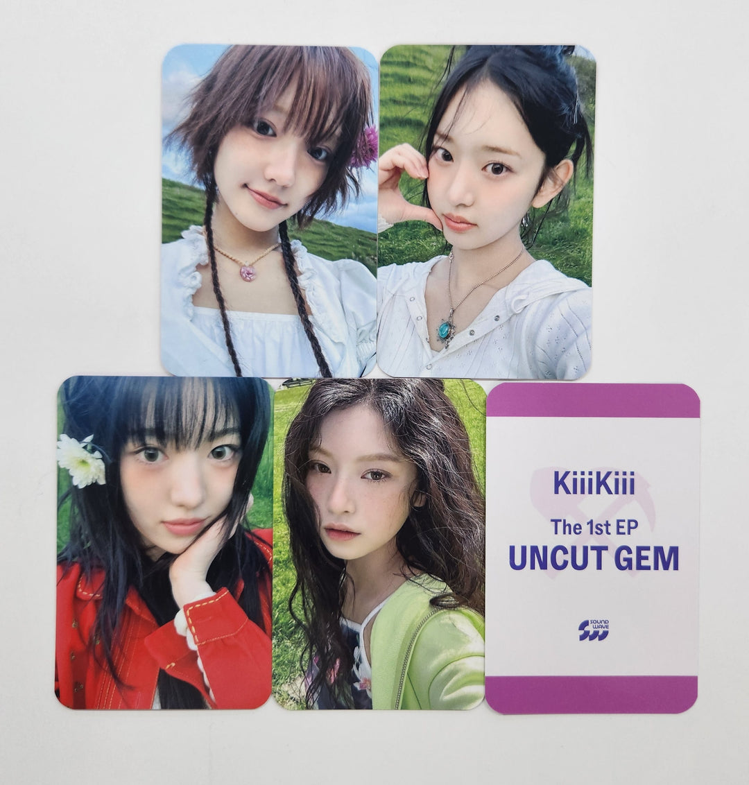 KiiiKiii "UNCUT GEM" - Soundwave Pre-Order Benefit Photocard [DIGGING Ver.] [25.3.27]