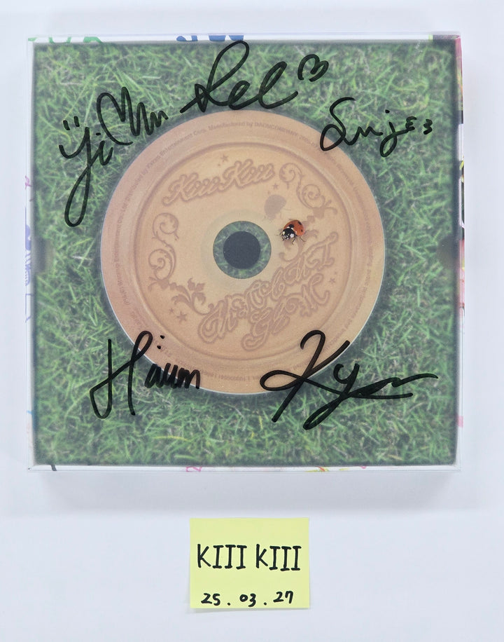 KiiiKiii "UNCUT GEM" - Hand Autographed(Signed) Promo Album [25.3.27]