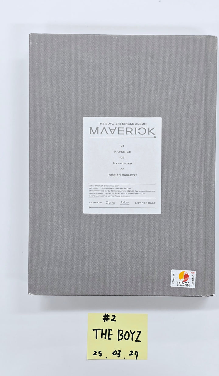 The Boyz "MAVERICK" &amp; "PHANTASY Pt.2 Sixth Sense", TNX "For Real?", Dragon Pony "Not Out" - Hand Autographed(Signed) Promo Album [25.3.27]