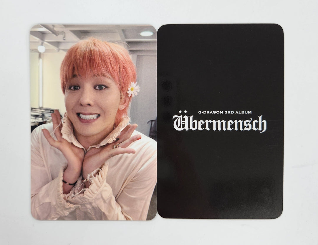 G-Dragon "Übermensch" - Ktown4U Pre-Order Benefit Photocard [Jewel Ver.] [25.3.27]