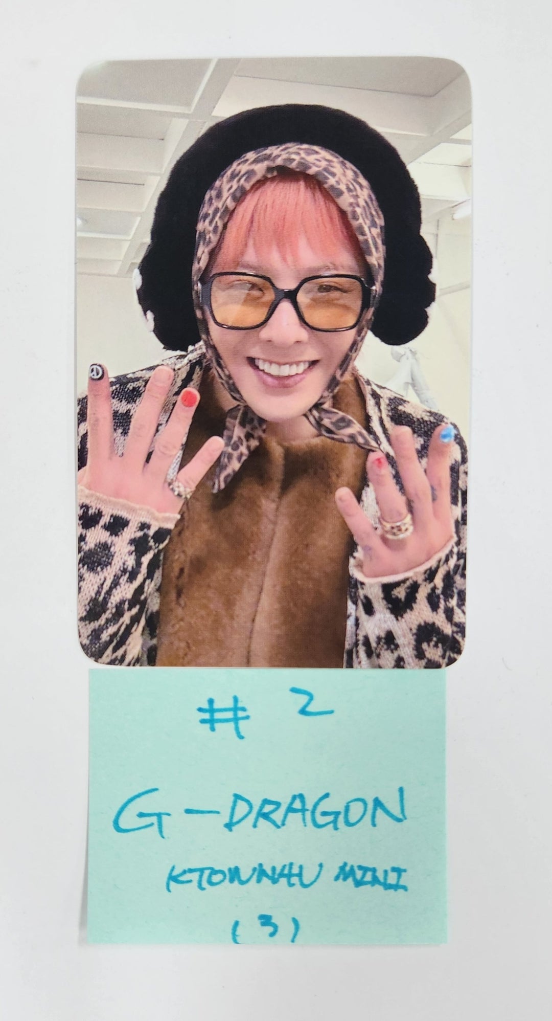 G-Dragon "Übermensch" - Ktown4U Pre-Order Benefit Photocard [Mini Jewel Ver.] [25.3.27]