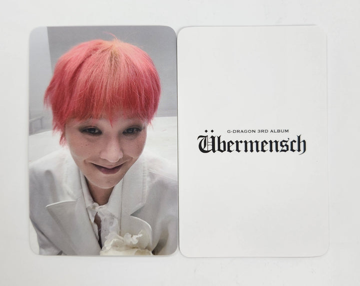 G-Dragon "Übermensch" - Ktown4U Pre-Order Benefit Photocard [Mini Jewel Ver.] [25.3.27]