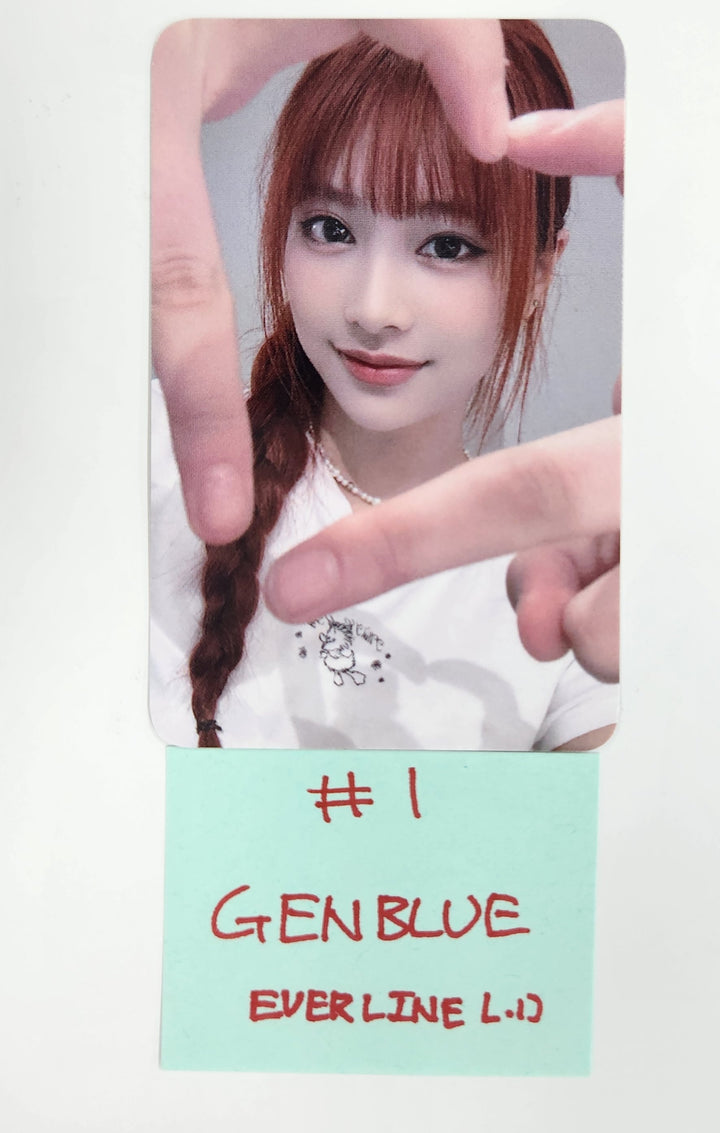 GENBLUE "ACT LIKE THAT" - Everline Lucky Draw Event Photocard [25.3.27]