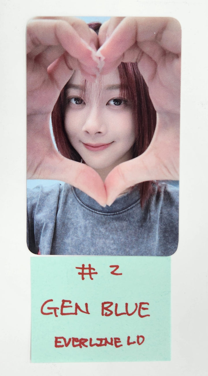 GENBLUE "ACT LIKE THAT" - Everline Lucky Draw Event Photocard [25.3.27]