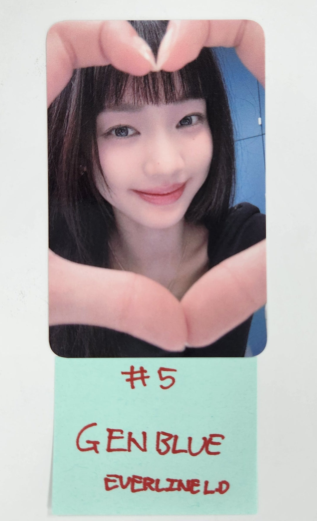 GENBLUE "ACT LIKE THAT" - Everline Lucky Draw Event Photocard [25.3.27]