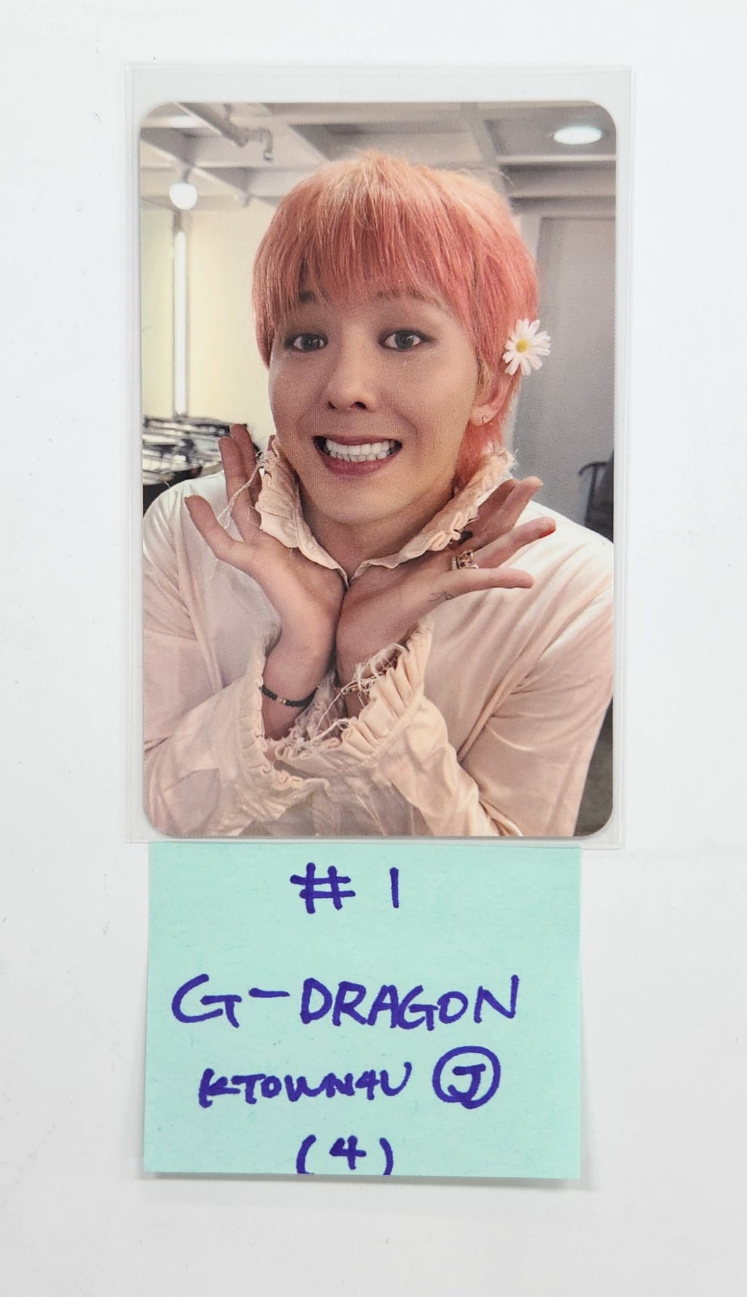 G-Dragon "Übermensch" - Ktown4U Pre-Order Benefit Photocard [Jewel Ver.] [25.3.27]
