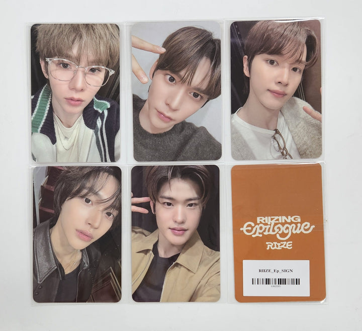 RIIZE "RIIZING : Epilogue" - SMTOWN Fansign Event Photocard [25.3.27]