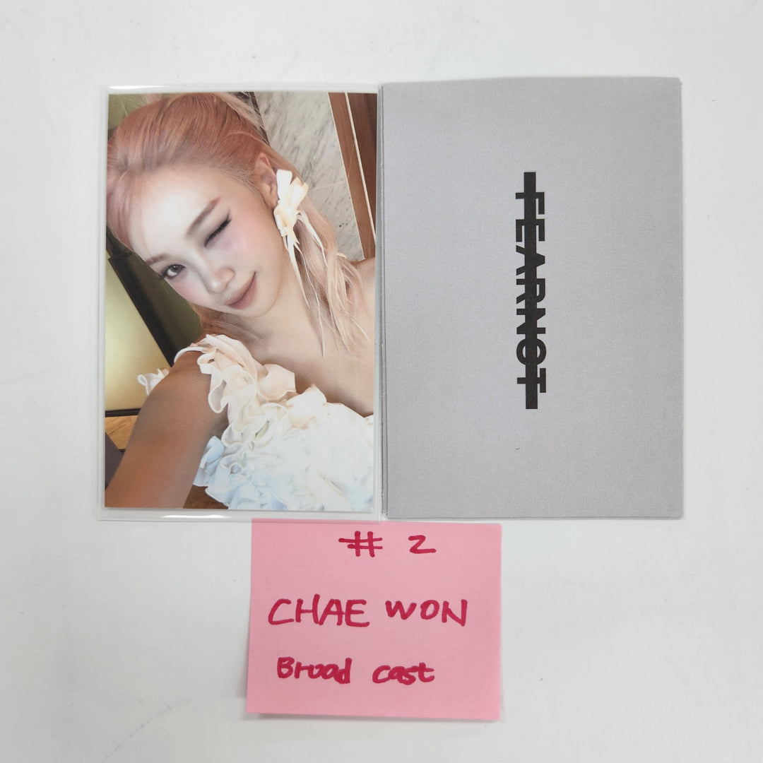 Chaewon (Of Le Sserafim) - Broadcast Photocard [25.3.28]