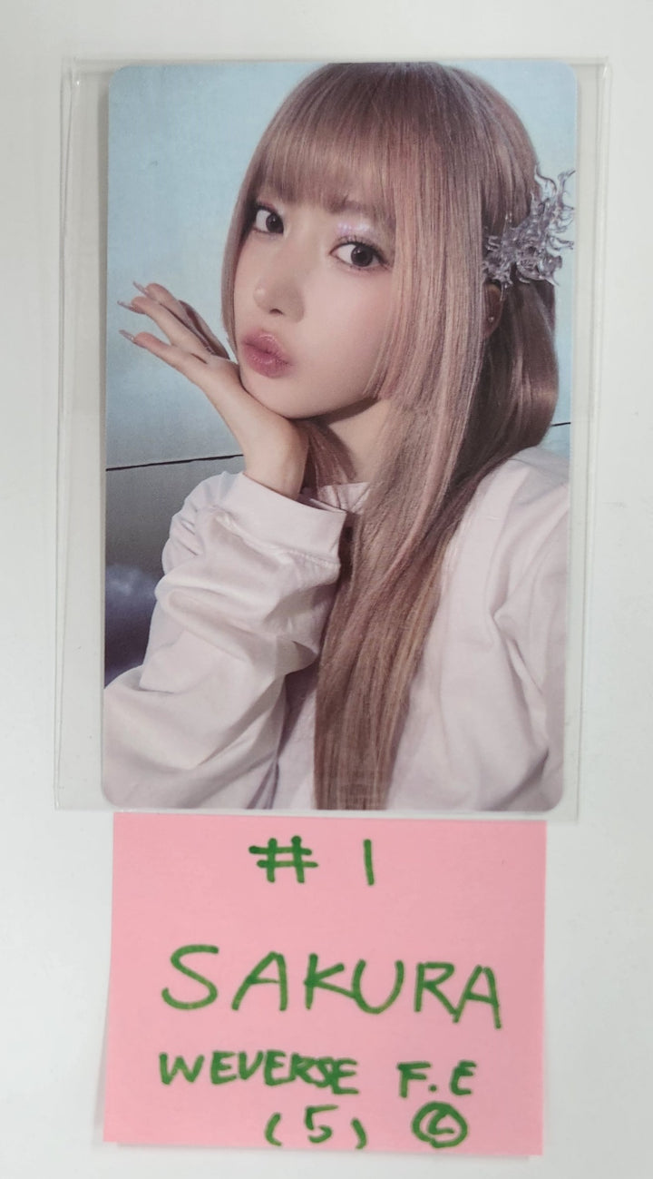 Le Sserafim "Hot" - Weverse Shop Fansign Event Photocard [Compact Ver.] [25.3.28]