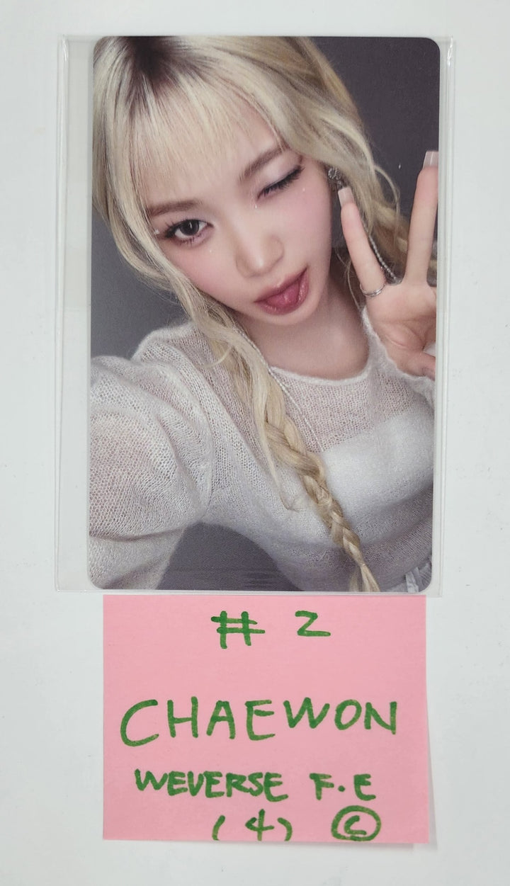 Le Sserafim "Hot" - Weverse Shop Fansign Event Photocard [Compact Ver.] [25.3.28]
