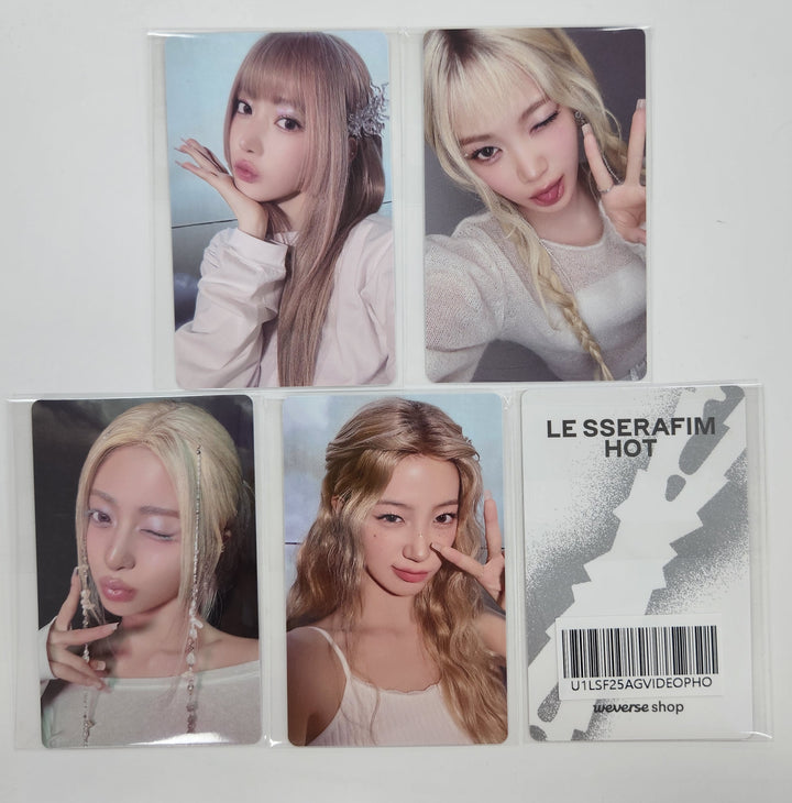 Le Sserafim "Hot" - Weverse Shop Fansign Event Photocard [Compact Ver.] [25.3.28]