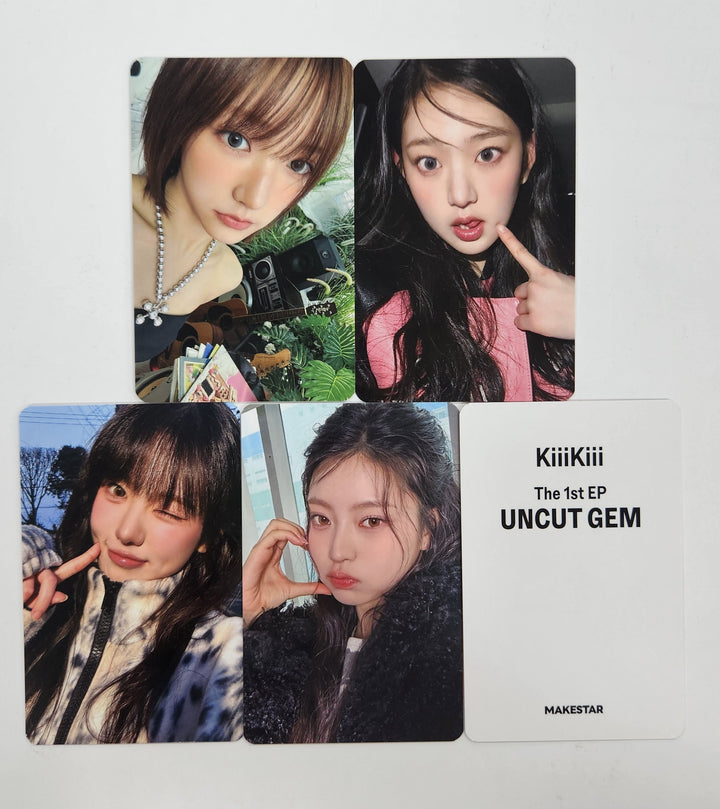 KiiiKiii "UNCUT GEM" - Makestar Pre-Order Benefit Photocard [DIGGING Ver.] [25.3.28]
