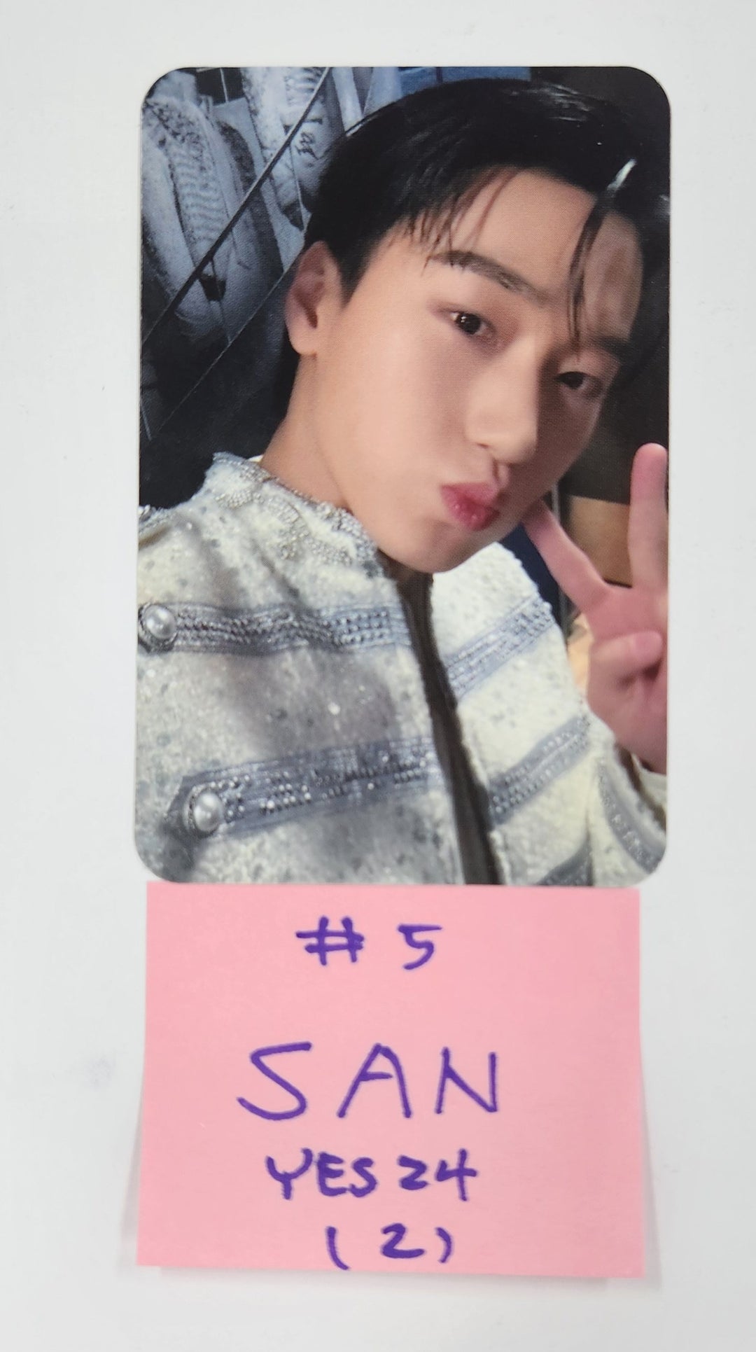 Ateez "ZERO : FEVER" - Yes24 Pre-Order Benefit Photocard [Platform VER.] [25.3.28]