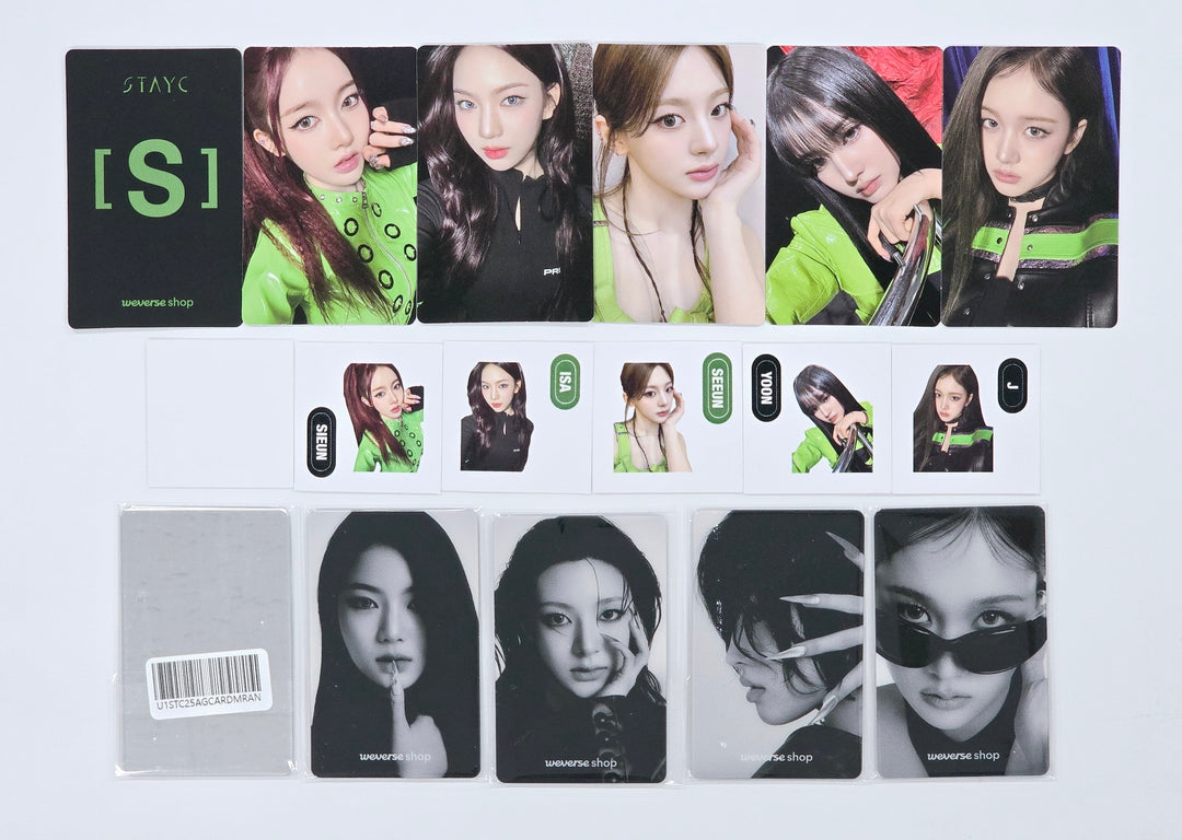 STAYC "S" - Weverse Shop Pre-Order Benefit Photocard, Card Mirror [25.3.28]