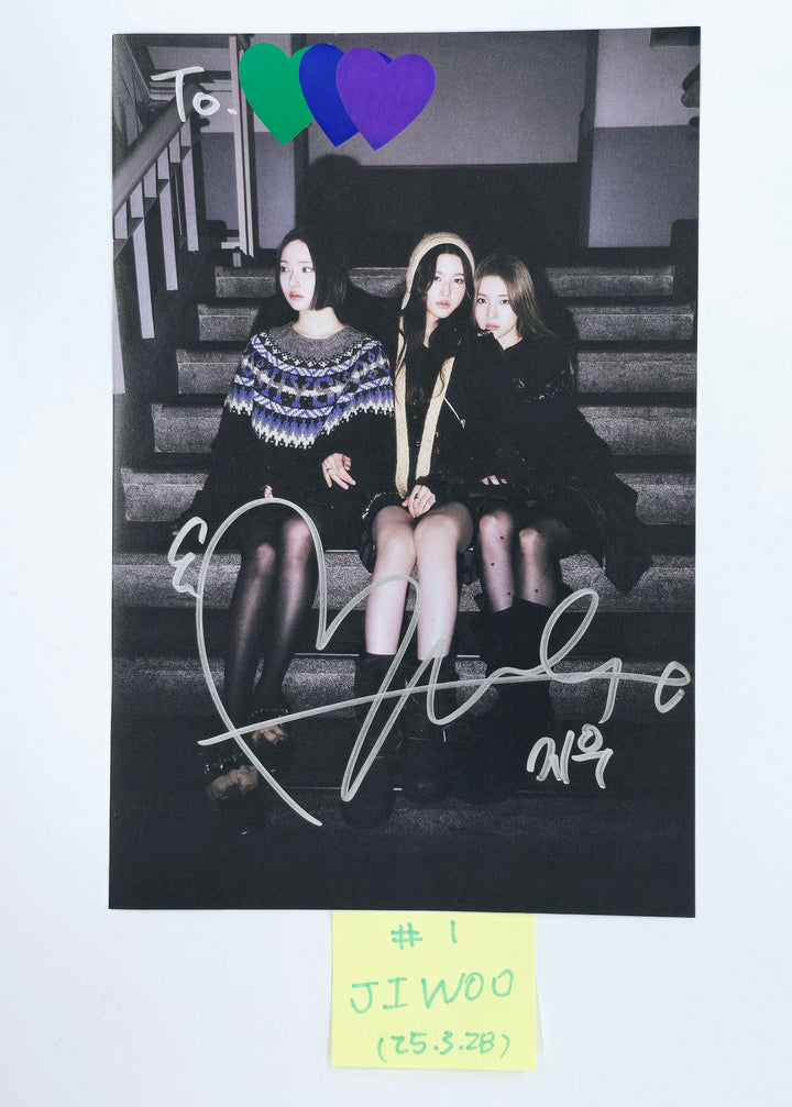 Hearts2Hearts "The Chase" - A Cut Page From Fansign Event Album [25.3.28]