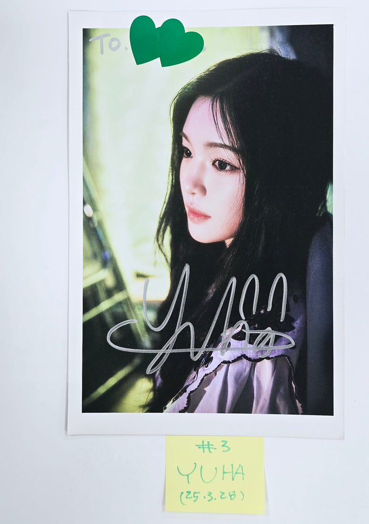 Hearts2Hearts "The Chase" - A Cut Page From Fansign Event Album [25.3.28]