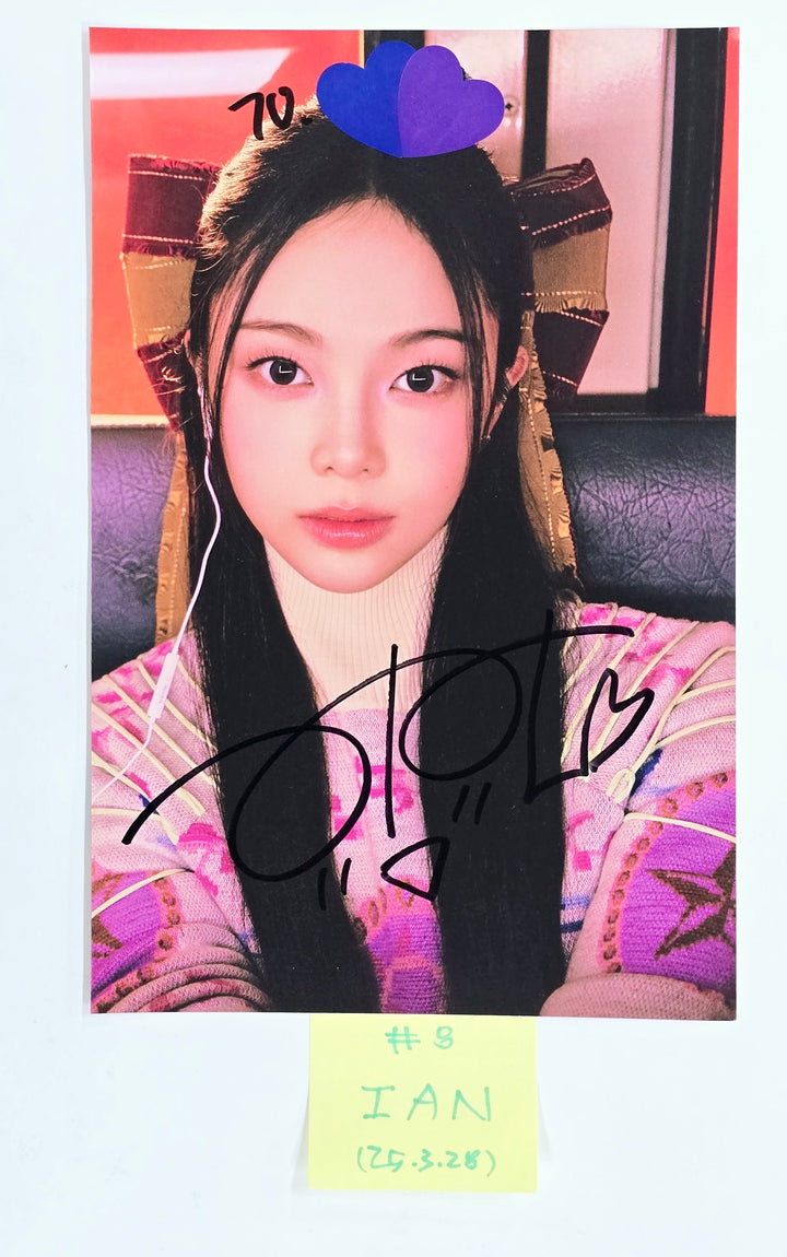 Hearts2Hearts "The Chase" - A Cut Page From Fansign Event Album [25.3.28]