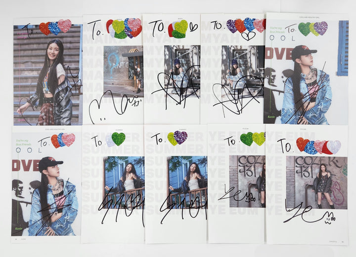 ODD YOUTH "Best Friendz" - A Cut Page From Fansign Event Album [25.3.28]