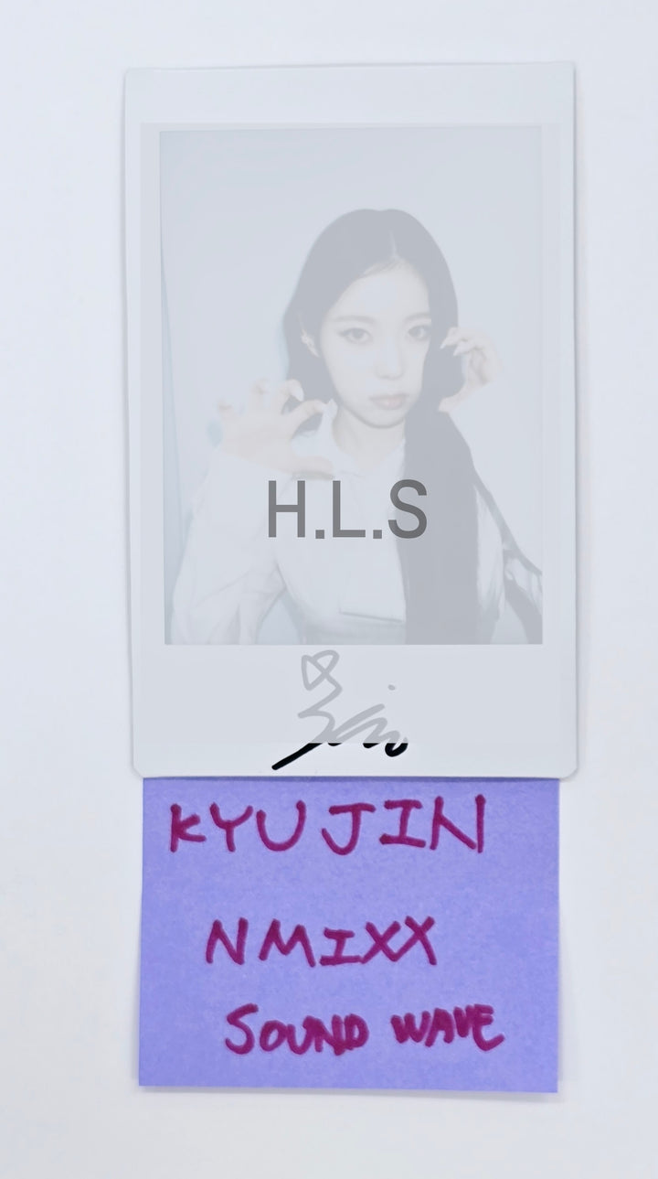 Kyujin  (Of NMIXX) "Fe3O4: FORWARD" - Hand Autograhped(Signed) Polaroid [25.3.31]