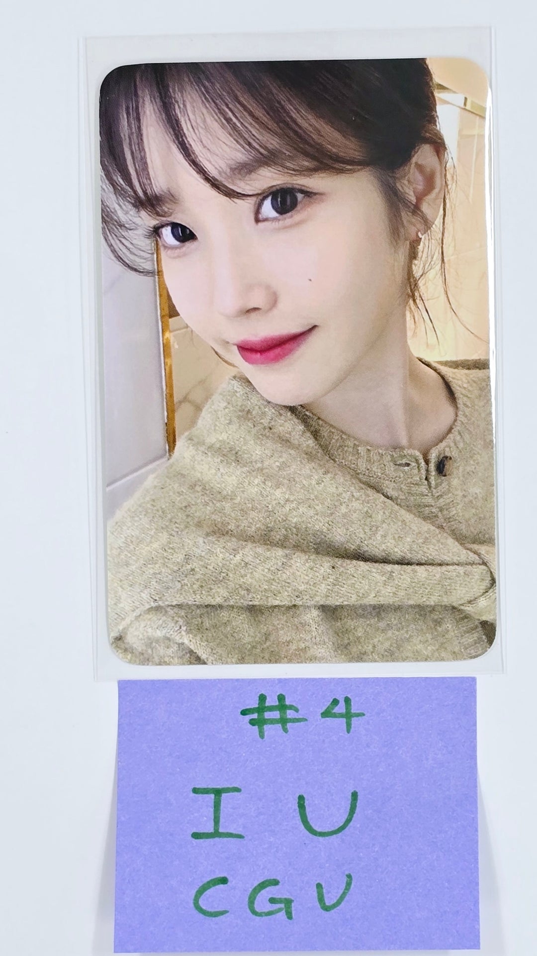 IU "CONCERT : THE WINNING" - CGV Event Photocard [25.3.31]