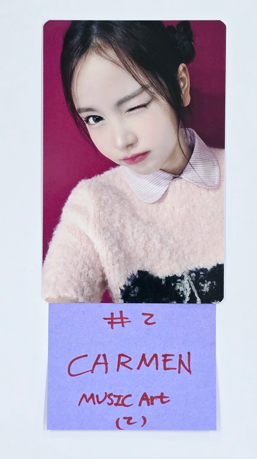 Hearts2Hearts "The Chase" - Music Art Fansign Event Photocard [25.3.31]