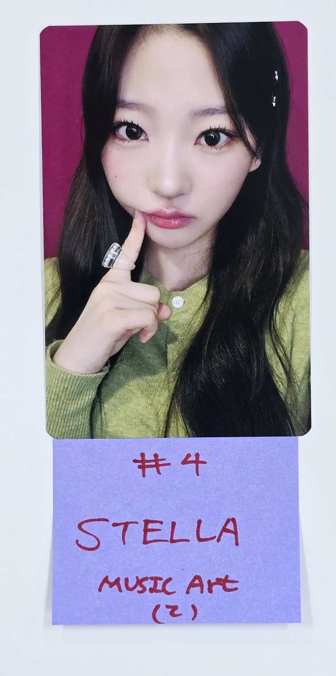 Hearts2Hearts "The Chase" - Music Art Fansign Event Photocard [25.3.31]