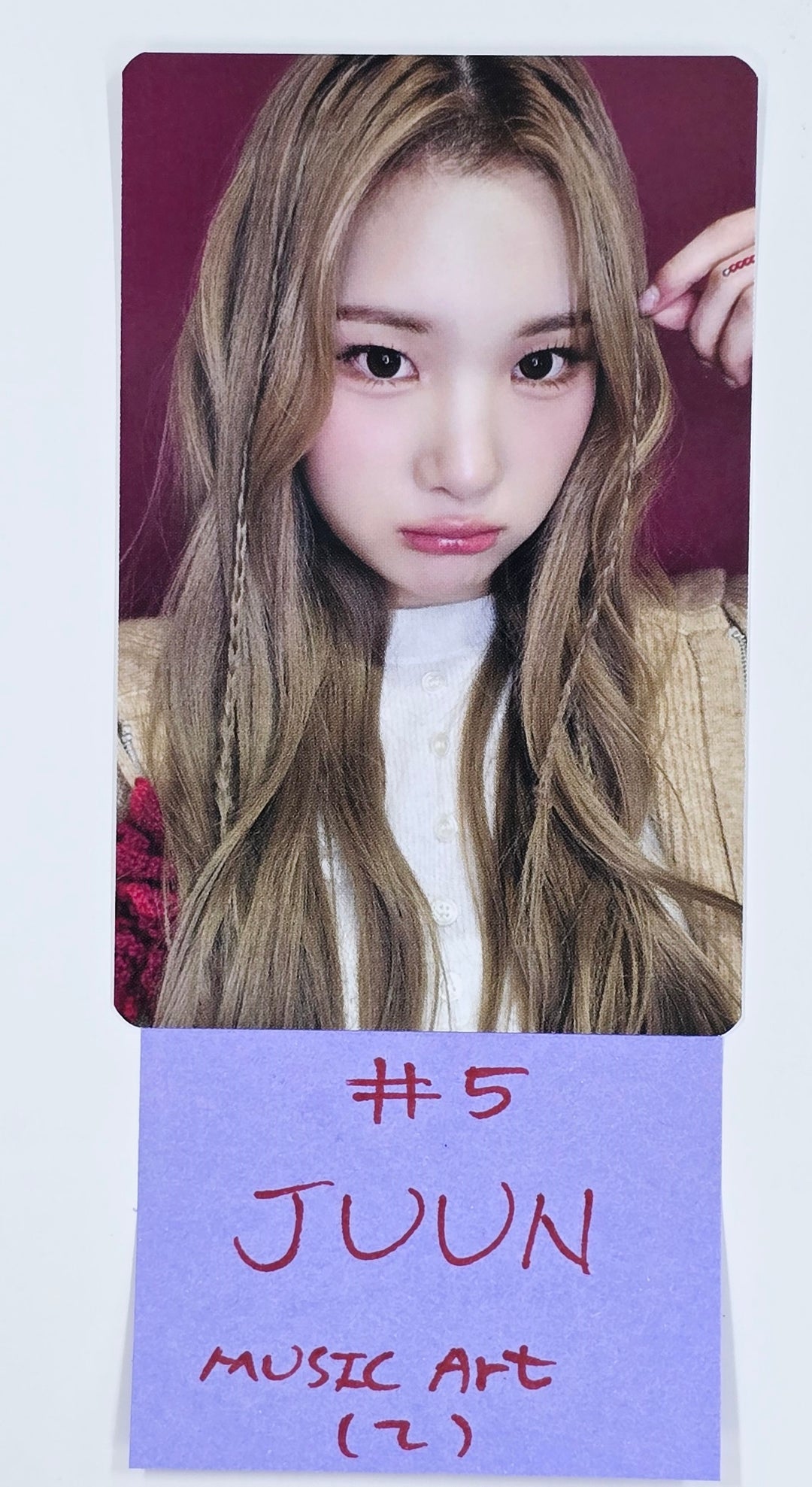Hearts2Hearts "The Chase" - Music Art Fansign Event Photocard [25.3.31]